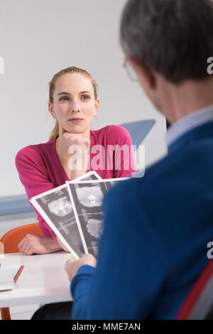 Consultazione di Urologia Foto Stock