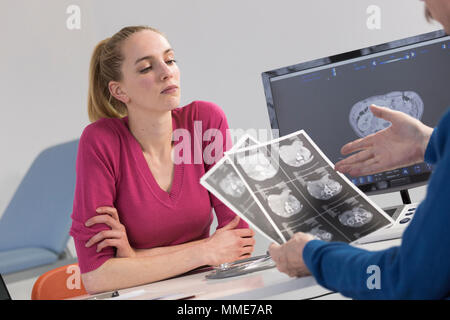 Consultazione di Urologia Foto Stock