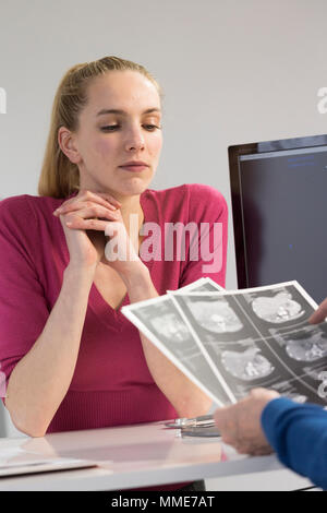 Consultazione di Urologia Foto Stock