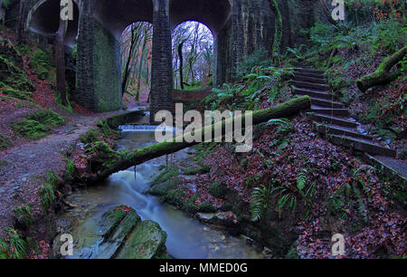 Groudle glen viadotto Foto Stock