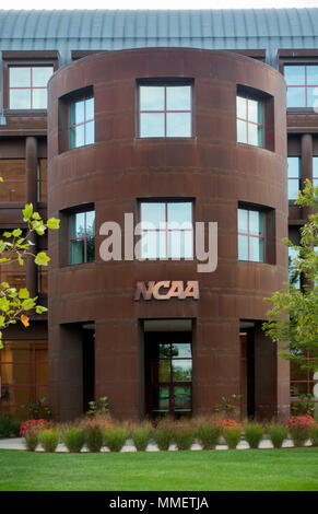 NCAA headquarters building in Indianapolis in Indiana Foto Stock