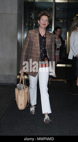 NEW YORK, NY Maggio 10, 2018: Annette Bening per parlare del suo nuovo film Sony Pictures Classics Il Gabbiano in New York. Maggio 10, 2018 Credit:RW/MediaPunch Foto Stock