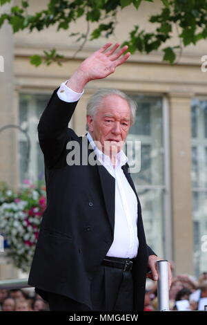 Regno Unito - animazione - Michael Gambon presso la UK Premiere del film di Harry Potter ed il Deathly Hallows - parte 2, Trafalgar Square a Londra il 7 Luglio 2011 Foto Stock