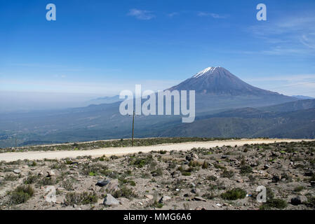 Misti paesaggi di montagna Foto Stock