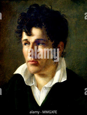 François-René de Chateaubriand da Anne-Louis Girodet de Roucy Trioson Foto Stock