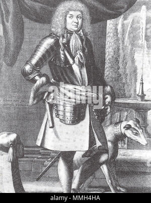 . Inglese: Albert V, duca di Sassonia Coburgo - Gotha Deutsch: Albrecht (Sachsen-Coburg) (* 24. Mai 1648 nel Gotha; † 6. Agosto 1699 in Coburg) . Il XVII secolo. Unknown 1648 Albrecht Foto Stock