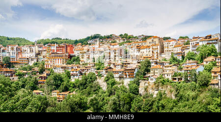 Zona residenziale nella città di Veliko Tarnovo, Bulgaria Foto Stock