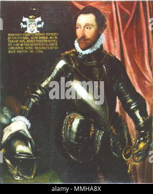 . Inglese: Hans Ulrich di Eggenberg (1568-1634) Deutsch: Repräsentationsportrait des Fürsten Hans Ulrich von Eggenberg . circa 1615. HansUlrichvonEggenberg Foto Stock