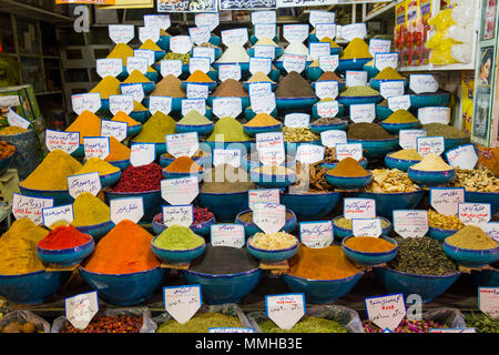 Bazar di Shiraz, Iran Foto Stock