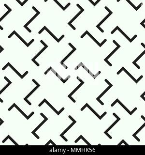 Geometrica pattern senza giunture. Semplice sfondo regolari. Illustrazione Vettoriale con spina di pesce o un puzzle eps 10 Illustrazione Vettoriale