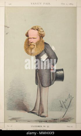 . Gli statisti No.33: caricatura del signor ME Grant-Duff MP. La didascalia recita: 'un liberale filosofico." . Il 2 ottobre 1869. "Ape" Carlo Pellegrini (1839-1889) nomi alternativi Lo Strinare, Ape Descrizione artista italiano e caricaturista Data di nascita e morte 25 Marzo 1839 22 gennaio 1889 Luogo di nascita e morte Capua Londra sede di lavoro London Authority control : Q935877 VIAF:?ISNI 91408204:?0000 0001 1684 9584 ULAN:?500106277 LCCN:?n94116782 NLA:?35070756 WorldCat me concedere Duff, Vanity Fair, 1869-10-02 Foto Stock