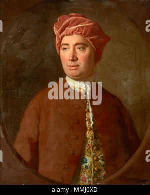Allan Ramsay, David Hume, 1711 - 1776. Storico e filosofo Ritratto di David Hume (1711-1776). 1754. La pittura di David Hume Foto Stock