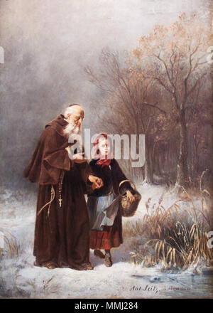 . Deutsch: Der Gang zum Kranken. Öl auf Holz. ca. 1877 . 7 maggio 2011, 15:26:56. Anton Seitz (1829-1900) Descrizione pittore tedesco Data di nascita e morte 23 Gennaio 1829 27 Novembre 1900 Luogo di nascita e morte Roth Autorità di Monaco di Baviera : controllo Q594117 VIAF: 8187889 ISNI: 0000 0000 6.674 8768 ULAN: 500007253 GND: RKD 118981897: 71855 Anton Seitz - Der Gang zum Kranken Foto Stock