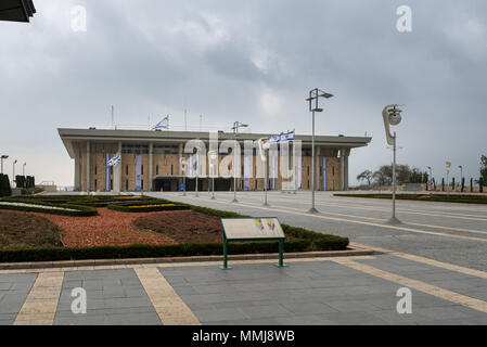 Tour alla Knesset a Gerusalemme, Israele Foto Stock