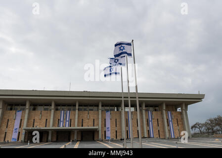 Tour alla Knesset a Gerusalemme, Israele Foto Stock