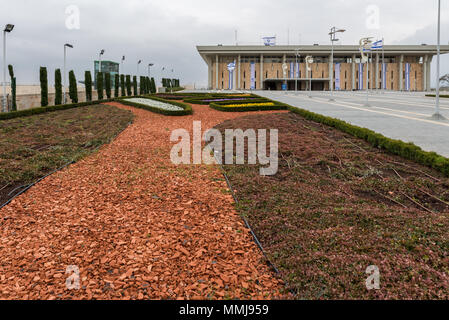 Tour alla Knesset a Gerusalemme, Israele Foto Stock