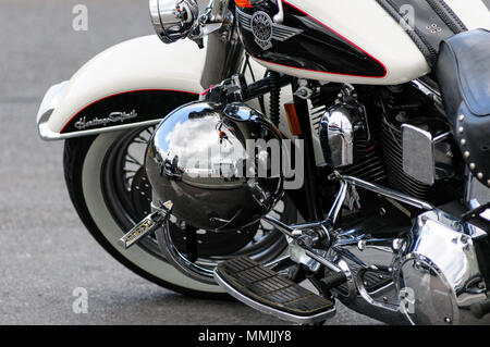 Harley Davidson Moto Foto Stock