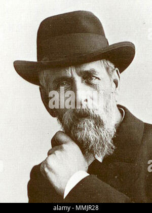 Studio fotografico. Settembre 1896. Carl Friedrich Mylius 1896 modifica Foto Stock