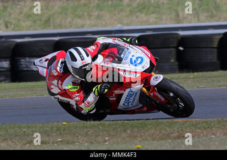 William Dunlop Bishopscourt circuito Racing Foto Stock