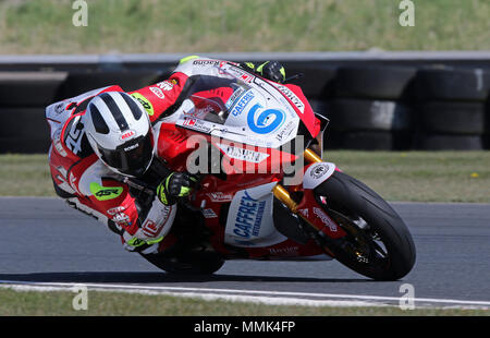 William Dunlop Bishopscourt circuito Racing Foto Stock