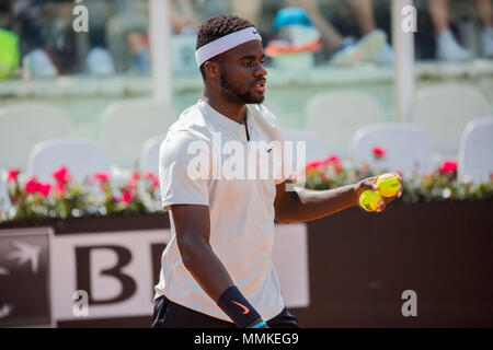 1° giorno di sessioni di formazione e di turni di qualifica a IBI2018 Internazionale i campionati di tennis a Roma Foto Stock