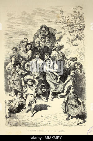 . Autor: Davillier, Jean Charles, Barón, 1823-1883 Descripción bibliográfica: L'Espagne / par Le Baron CH. Davillier ; ilustrée de 309 incisioni dessinées su bois par Gustave Doré. - Paris : Librairie Hachette, 1874. - 799 p. : Il. Materia: España- Geografía Materia: España- Usos y costumbres Ilustrador: Doré Gustave, 1832-1883 Editor: Libreria Hachette lugar de impresión: Francia, París Localización: fama.us.es/record=b2470394S5*spi libro completo: fondosdigitales.us.es/fondos/libri/8321/ . 1874. Gustave Doré (1832-1883) nomi alternativi Paul Gustave Doré Paul Gustave Louis Chri Foto Stock