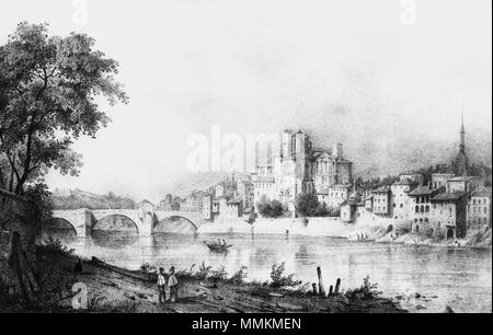 Album du Dauphiné (T1) - romani (Drôme) Foto Stock