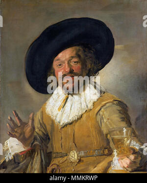 La Merry bevitore. circa 1628-1630. Frans Hals 002 Foto Stock