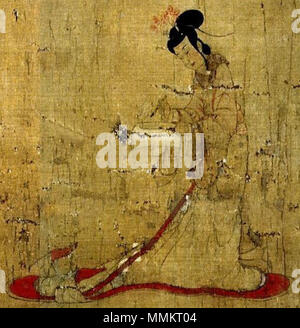 . Inglese: ammonimenti della Corte Instructress (dettaglio VI), dal British Museum. . 5 al VIII secolo. Gu Kaizhi (345-406) nomi alternativi Ku K'ai-chih cinese Descrizione del pittore e poeta Data di nascita e morte di circa 350 410 circa il luogo di nascita e morte di Wuxi Nanjing posizione Lavoro Nanjing competente controllo : Q378555 VIAF:?109582598 ISNI:?0000 0001 2147 4297 ULAN:?500120602 LCCN:?n82072851 NLA:?36732056 WorldCat Admoniciones de las Institutrices del Palacio de Las Damas (detalle) 6 Foto Stock