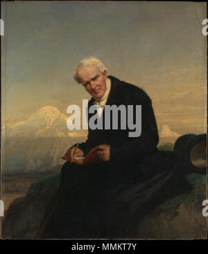 . Persona rappresentata: Alexander von Humboldt Barone Alexander von Humboldt (1769-1859). 1859. Humboldt Foto Stock