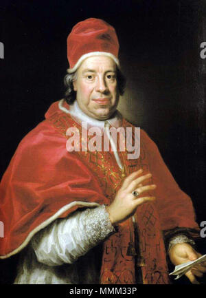 . Ritratto di papa Innocenzo XIII (1655-1724) . Il XVIII secolo. InnocientXIII Foto Stock