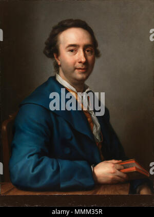 . Español: Retrato del político, diplomático y mecenas español José Nicolás de Azara (1730-1804), que fue amigo personal del Pintor Anton Raphael Mengs. José Nicolás de Azara. 1774. Jose Nicolas de Azara 2 Foto Stock