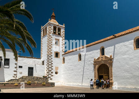 BETANCURIA, Fuerteventura, Spagna - 2 Maggio 2018: Chiesa nella piccola città di Betancuria, isola di Fuerteventura, Spagna Foto Stock