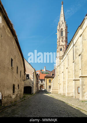 Clarissine gotica Chiesa di Bratislava, Slovacchia Foto Stock