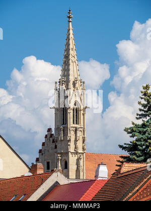 Clarissine gotica Chiesa di Bratislava, Slovacchia Foto Stock