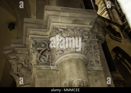 Cattedrale di Magdeburgo, ufficialmente chiamato la cattedrale dei santi Caterina e Maurice, una cattedrale protestante, la più antica cattedrale gotica in Germania. Foto Stock