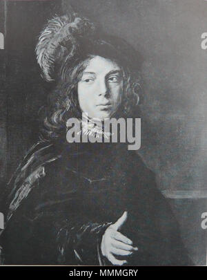 . Inglese: Ritratto di un ragazzo con un cappello piumato e la mano tesa . circa 1645. Frans Hals (1582/1583-1666) nomi alternativi Frans Hals Franchoisz Descrizione pittore olandese e disegnatore Data di nascita e morte 1582 o 1583 26 agosto 1666 Luogo di nascita e morte Anversa Haarlem periodo di lavoro tra circa 1603 e circa 1666 sede di lavoro Haarlem competente controllo : Q167654 VIAF:?100165653 ISNI:?0000 0001 1453 225X ULAN:?500027794 LCCN:?n78091972 NLA:?35164870 WorldCat Frans Hals - Ritratto di un ragazzo in un cappello piumato Foto Stock