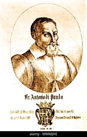 . Français : Antoine de Paule, Grand prieur de Saint-Gilles, grand maître de l'Ordre de Saint-Jean-de-Jérusalem . Il 2 marzo 2012. G. M. 50 Antoine de Paule Foto Stock