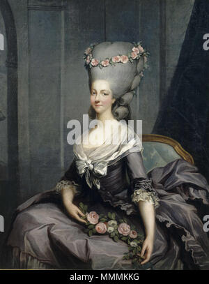 Madame la princesse de Lamballe di Antoine-François Callet (circa 1776 Callet) Foto Stock