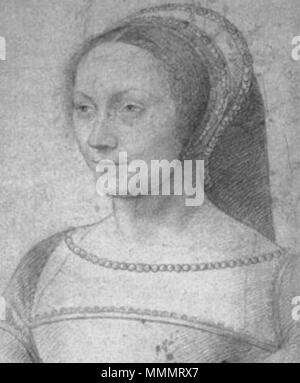 . Inglese: Anne de Pisseleu (1508-1580) o Diane de Poitiers (1499/1500-1566) Русский: Анны д'Этамп или Дианы де Пуатье . ?????? ???????? XVI ???? (8 giugno 2006 (originale data di caricamento). ??????? ???? (?). Uploader originale era Zina Korzina a ru.wikipedia 48 Anne de Pisseleu d'Heilly Foto Stock