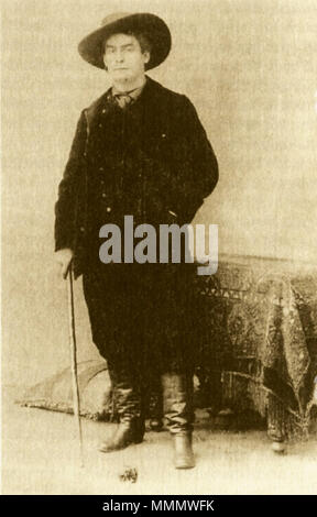 . Aristide Bruant . circa 1886. 55 sconosciuto Aristide Bruant foto Foto Stock