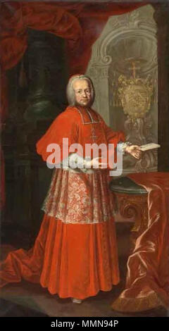 . Inglese: Sigismund Christoph von Schrattenbach, Prince-Archbishop di Salisburgo . Il 18 aprile 2016. Franz Xaver König 002 Schrattenbach Foto Stock