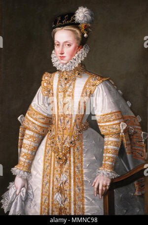 Ana de Austria, reina consorte de España (Museo Lazaro Galdiano) Foto Stock