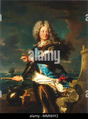 . Inglese: Ritratto di Louis-Alexandre de Bourbon, Comte de Toulouse (1678-1737) . 1708. 1708 - Louis-Alexandre de Bourbon (mob. nat) Foto Stock