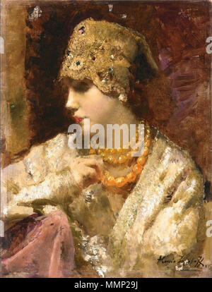 . Алексей Владимирович Исупов (10 марта 1889, Вятка, Вятская губерния, Российская империя - 17 июля 1957, Рим) - русский художник, живописец-реалист, яркий представитель салонной живописи. ====================== artista russo, pittore-realista Alessio Issupoff (Marzo 10, 1889, Vyatka, Vyatka provincia, Impero Russo - 17 luglio 1957, Roma). www.youtube.com/watch?v=mRK-esa r6A . Il 25 novembre 2017, 18:38. Leonid Ll 34 Alessio Issupoff 024 (24773640558) (2) Foto Stock