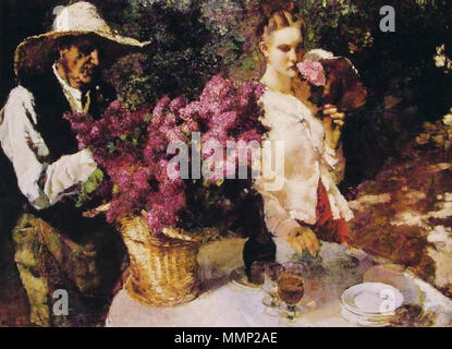 . Алексей Владимирович Исупов (10 марта 1889, Вятка, Вятская губерния, Российская империя - 17 июля 1957, Рим) - русский художник, живописец-реалист, яркий представитель салонной живописи. ====================== artista russo, pittore-realista Alessio Issupoff (Marzo 10, 1889, Vyatka, Vyatka provincia, Impero Russo - 17 luglio 1957, Roma). www.youtube.com/watch?v=mRK-esa r6A . Il 25 novembre 2017, 18:37. Leonid Ll 34 Alessio Issupoff 079 (24773623788) Foto Stock