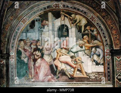 . " La storia di Papa Alessandro III (1105-81): la costruzione della città di Alessandria' . Il XIV secolo. Spinello Aretino (1350-1410) Descrizione pittore italiano Data di nascita e morte circa 1345 14 marzo 1410 Luogo di nascita e morte Arezzo Arezzo competente controllo : Q287934 VIAF:?ISNI 19930886:?0000 0000 6656 9620 ULAN:?500030643 LCCN:?n85057046 WGA:?Spinello Aretino WorldCat Alexander III Spinello Aretino 003 Foto Stock