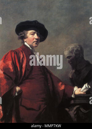 Self-portrait. circa 1780. Sir Joshua Reynolds 013 Foto Stock