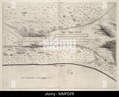 . Nederlands: Alagoa do Sul. Pagus Alagoae Australis. Rechtsonder: no: 14. Inglese: Alagoa do Sul. Pagus Alagoae Australis. In basso a destra: No: 14. Nederlands: Alagoa do Sul inglese: Alagoa do Sul . 1647. Creatore:Georg Marcgraf creatore:Joan Blaeu sr. Frans Post (1612-1680) nomi alternativi Frans Jansz. Post Descrizione incisore olandese, pittore e disegnatore Data di nascita e morte 17 novembre 1612 (battezzato) 17 febbraio 1680 (sepolta) Luogo di nascita e morte Haarlem Haarlem periodo di lavoro lavoro 1637-1680 ubicazione Haarlem (1627-1636), il Brasile (1637-1644), Haarlem (1644-1680), l'Aia (n. Foto Stock