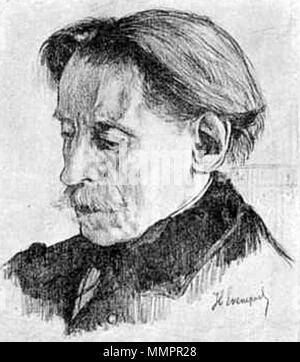 . Inglese: musica francese critico Arthur Pougin (1834-1921) dopo un ritratto da Henri Evenepoel (1872-1899). . Tra il 1890 e il 1899. Henri Evenepoel (1872-1899) nomi alternativi Henri Jacques Edouard Evenepoel Descrizione pittore belga, disegnatore e incisore Data di nascita e morte 3 Ottobre 1872 27 dicembre 1899 Luogo di nascita e morte di parigi nizza periodo di lavoro 1889-1899 posizione di lavoro Bruxelles (1889-1892), a Parigi (1892-1899), l'Algeria (1898) Autorità di controllo : Q2980574 VIAF:?ISNI 14857408:?0000 0001 0872 2620 ULAN:?500004458 LCCN:?N91026544 WGA:?EVENEPOEL Henri WorldCat Arthur Foto Stock